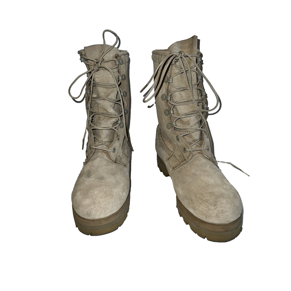 Boots Tactical Desert Tan Combat 08-D-1042 Gore-Tex Vibram Men's Size 5.5